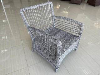 Комплект мебели SYH-059W (Диван 2х местный + 2 Кресла + Стол (Стекло))