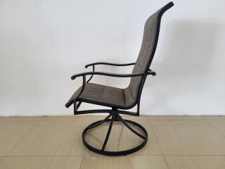 Комплект мебели JH-2303-SSR / JH-2304-Т (Стол (металлический) + 4 кресла крутящиеся.)