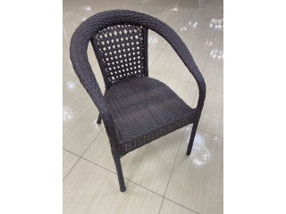 Комплект мебели DECO  Д-900 Цвет: 4019 (коричневый) (Стол (стекло) Д-900 + 4 Кресла без подушек) 