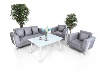 Комплект мебели (Диван трехместный + 2 кресла + 1 стол) VIANO 1A